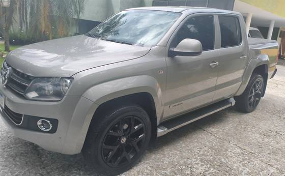 VOLKSWAGEN AMAROK 2.0 TRENDLINE 4X4 CD 16V TURBO INTERCOOLER DIESEL 4P AUTOMÁTICO